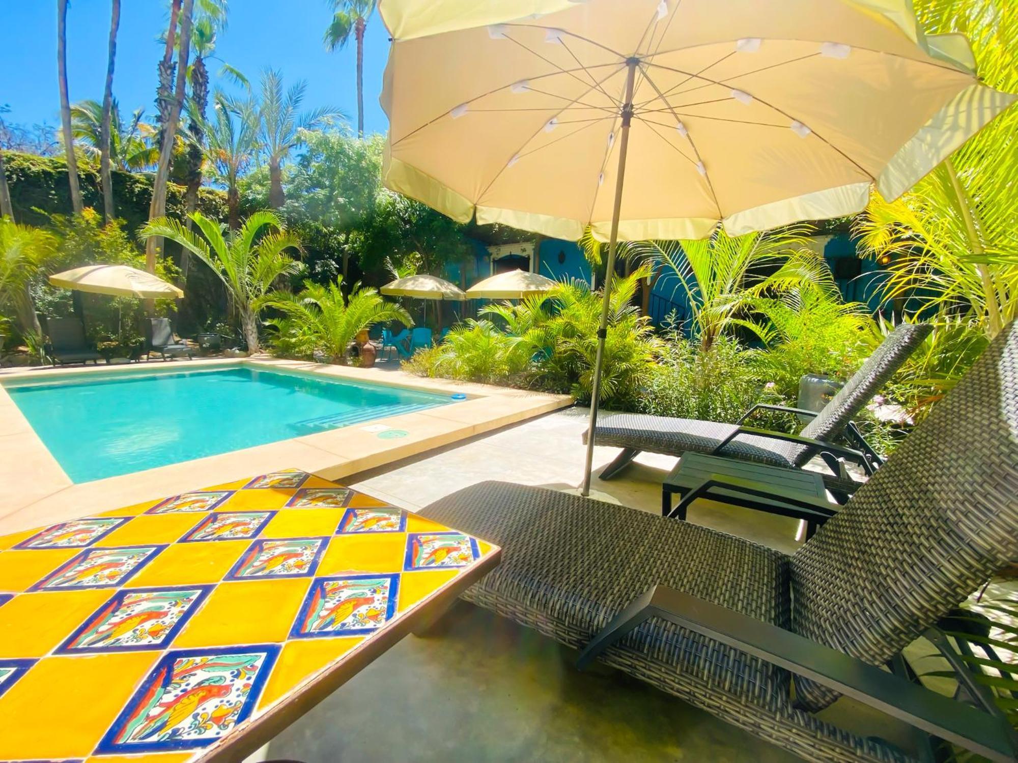 Gallo Azul Hotel, En El Corazon De Todos Santos Dış mekan fotoğraf