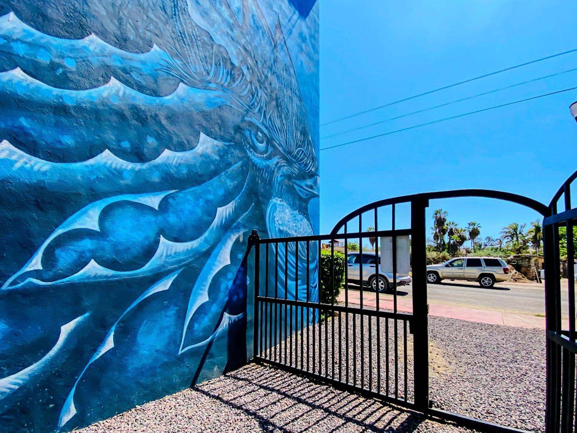 Gallo Azul Hotel, En El Corazon De Todos Santos Dış mekan fotoğraf