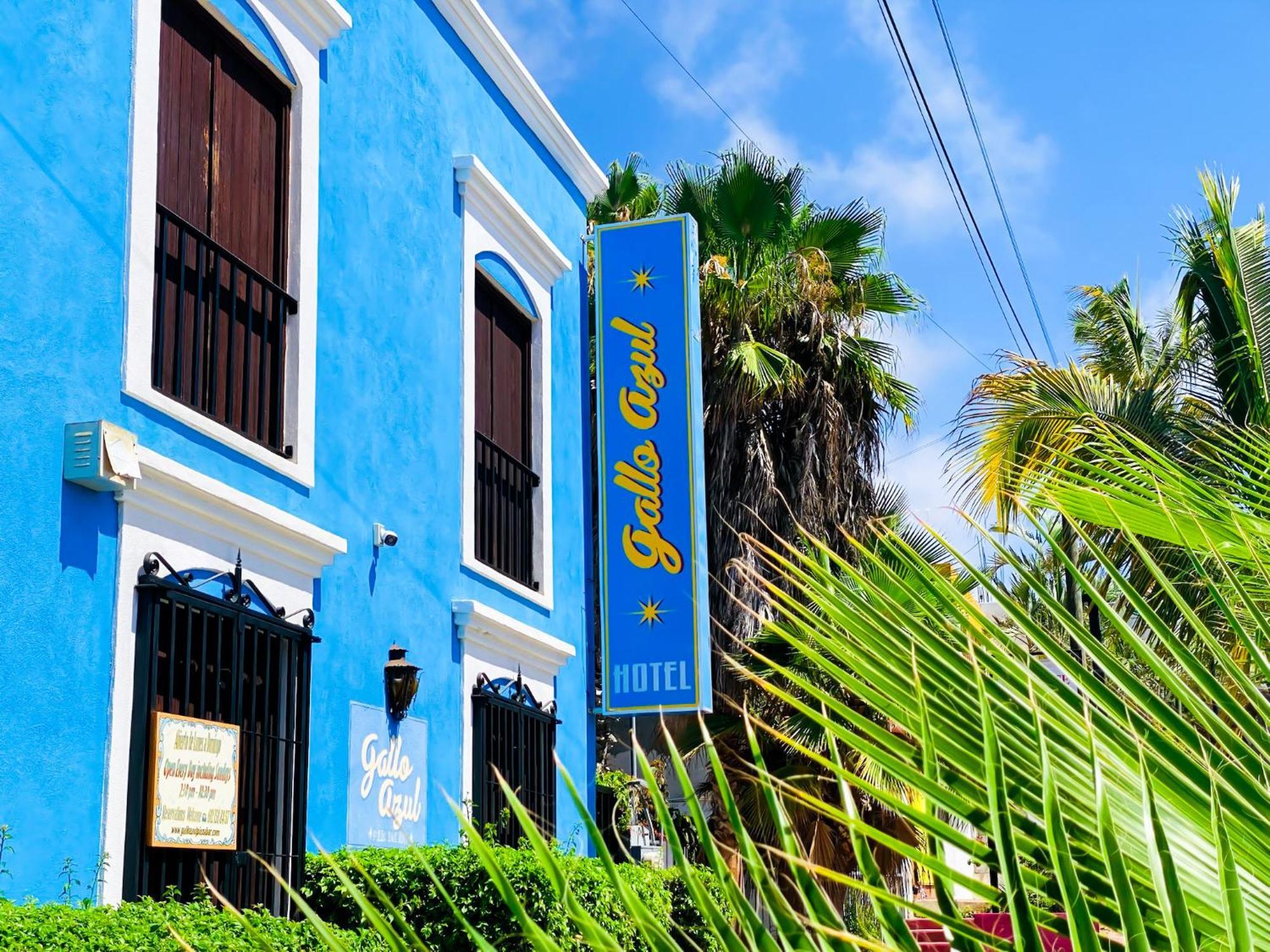 Gallo Azul Hotel, En El Corazon De Todos Santos Dış mekan fotoğraf